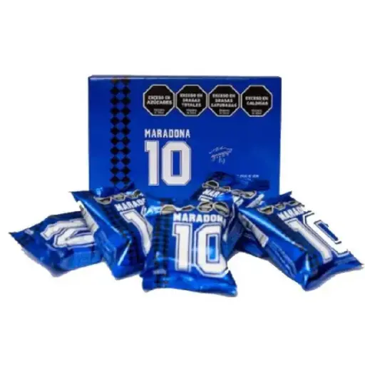 Alfajores mundial caja x6 negro